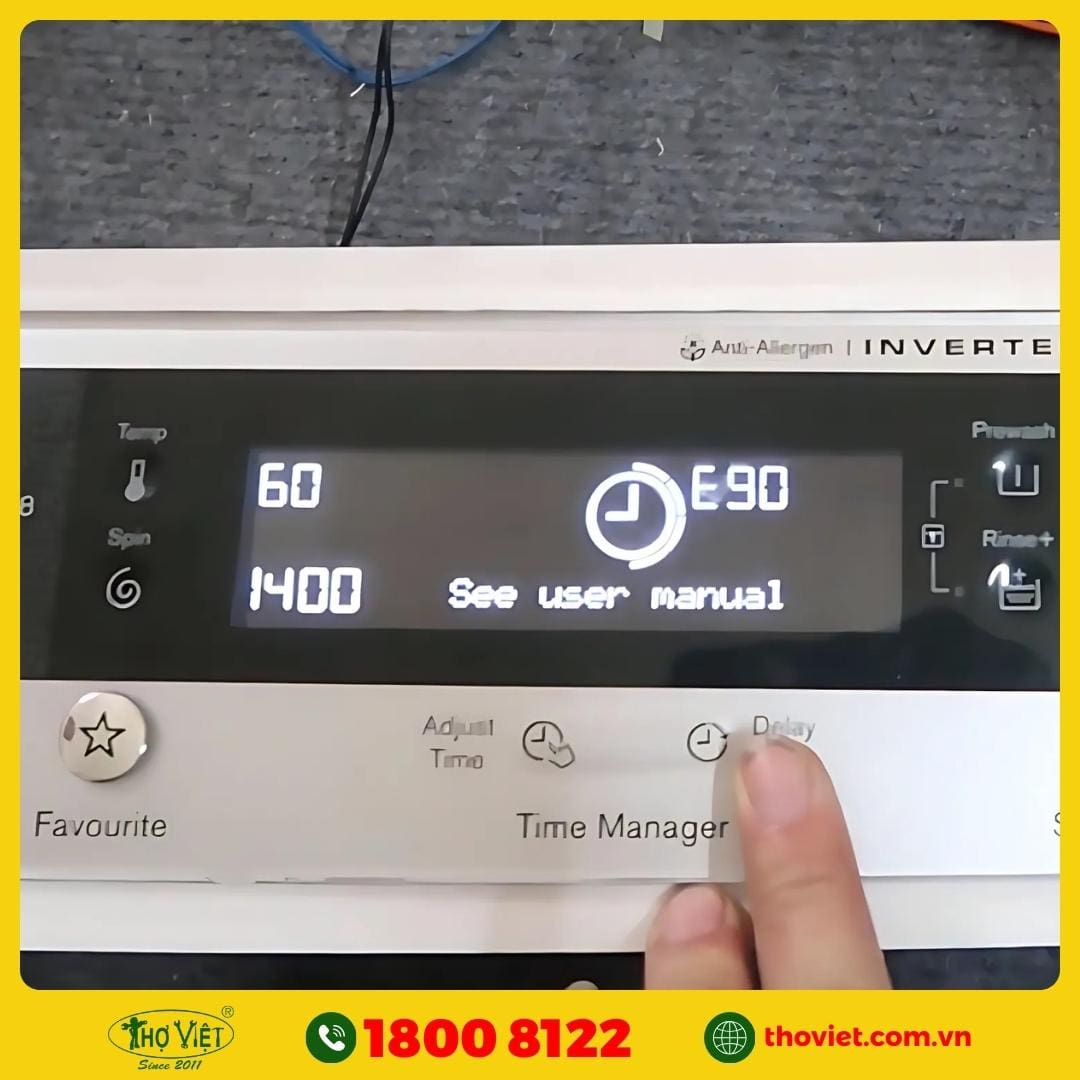 Lỗi e90 máy giặt Electrolux - Nguyên nhân, cách khắc phục và lời khuyên từ chuyên gia