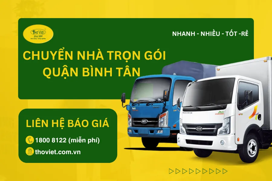 chuyển nhà trọn gói quận Bình Tân
