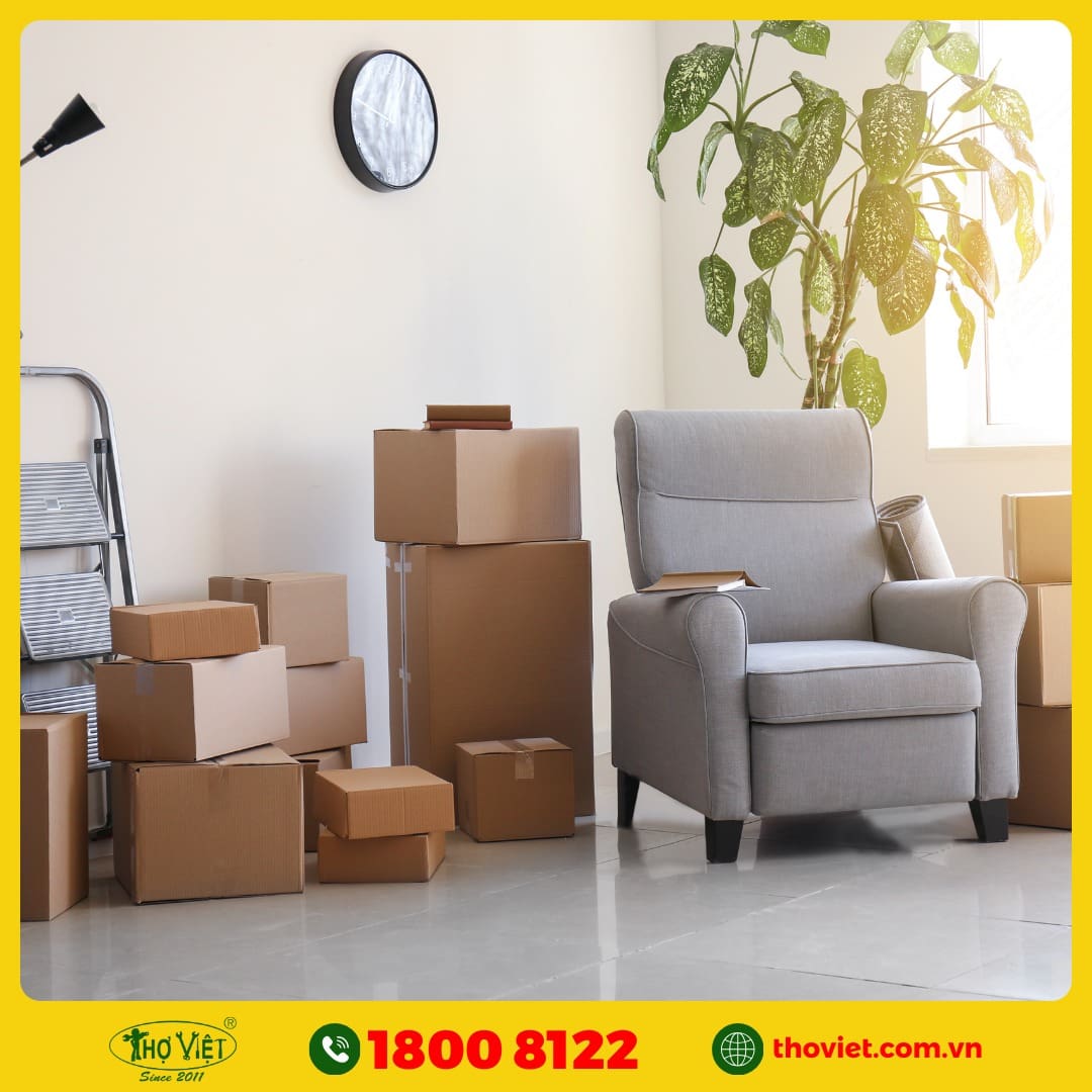 Dịch vụ chuyển nhà trọn gói tại Tân Phú của Thợ Việt