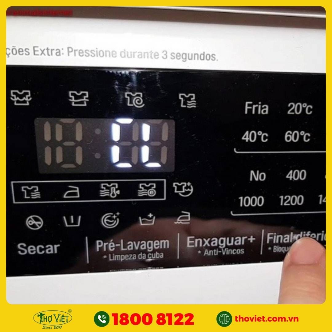 Máy giặt LG báo lỗi CL