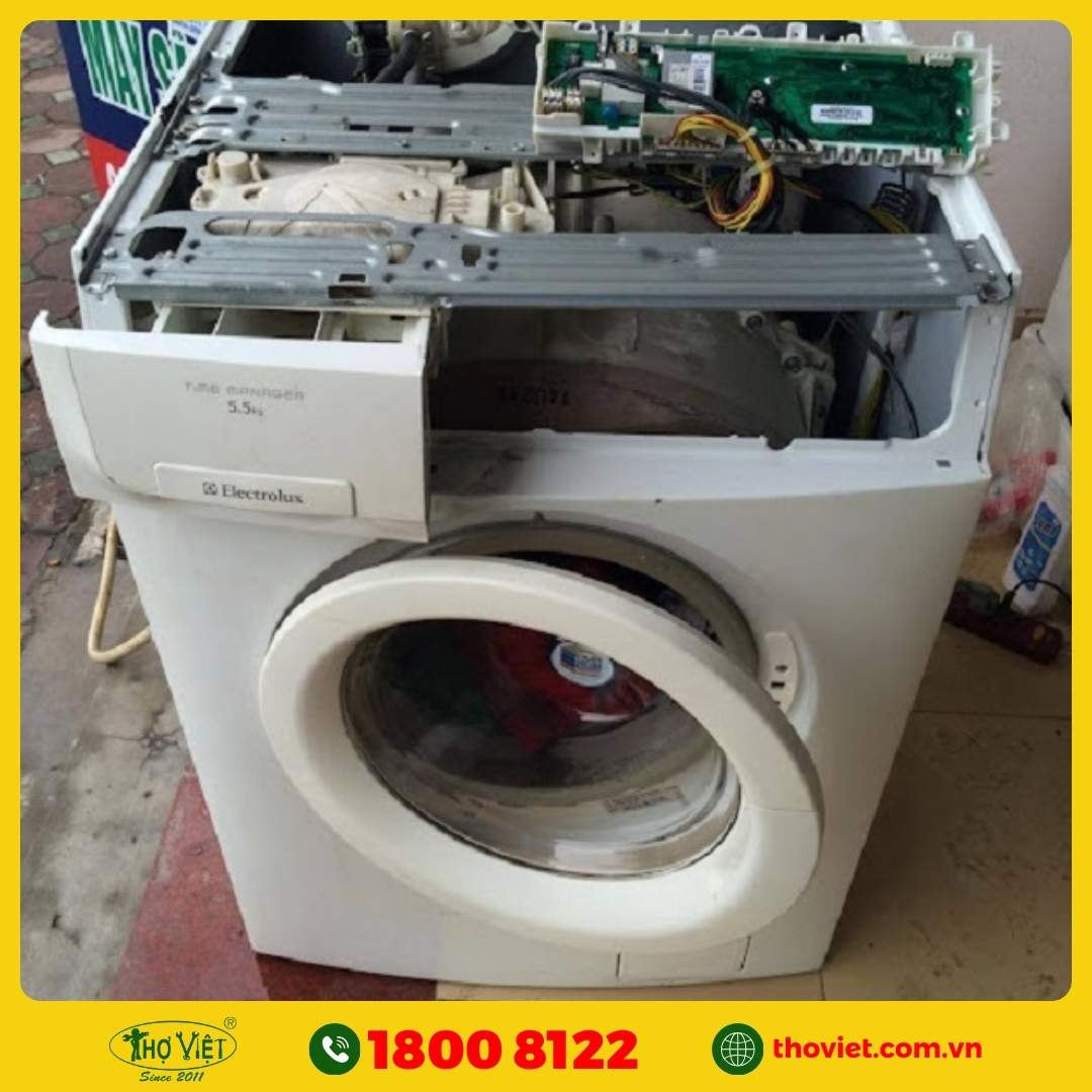 Linh kiện trong máy giặt LG hỏng