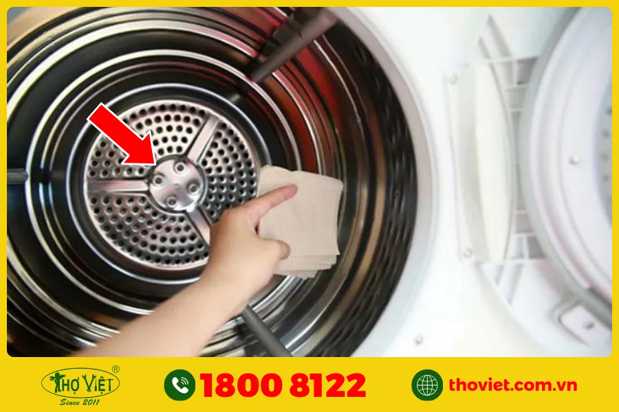 Máy giặt bị lệch tâm