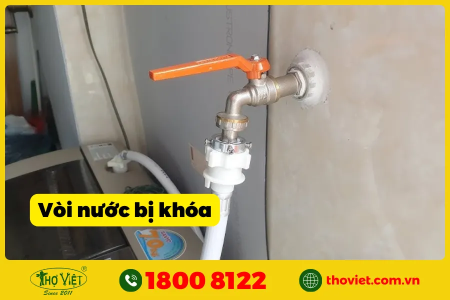Bị khóa vòi nước