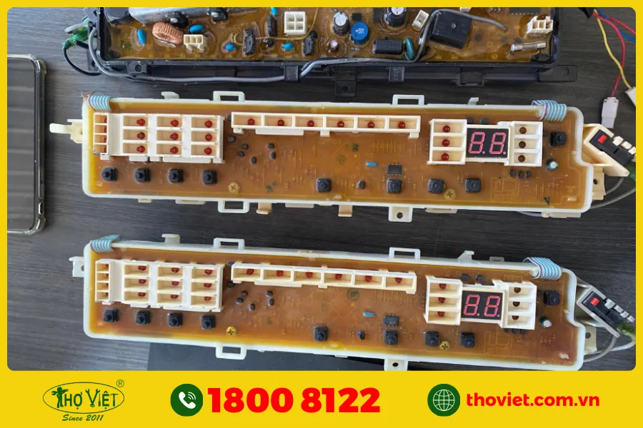 Bị hỏng bo mạch điều khiển