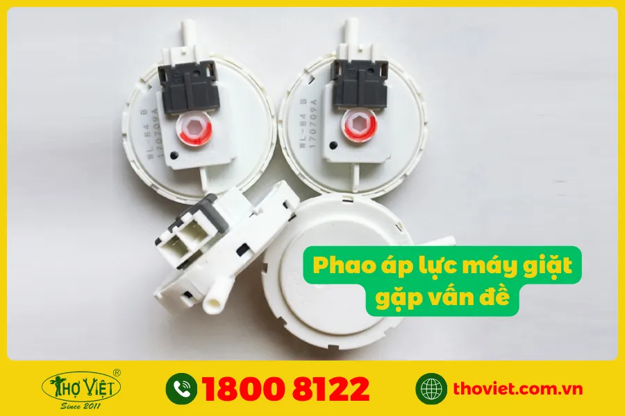 Phao áp lực gặp vấn đề