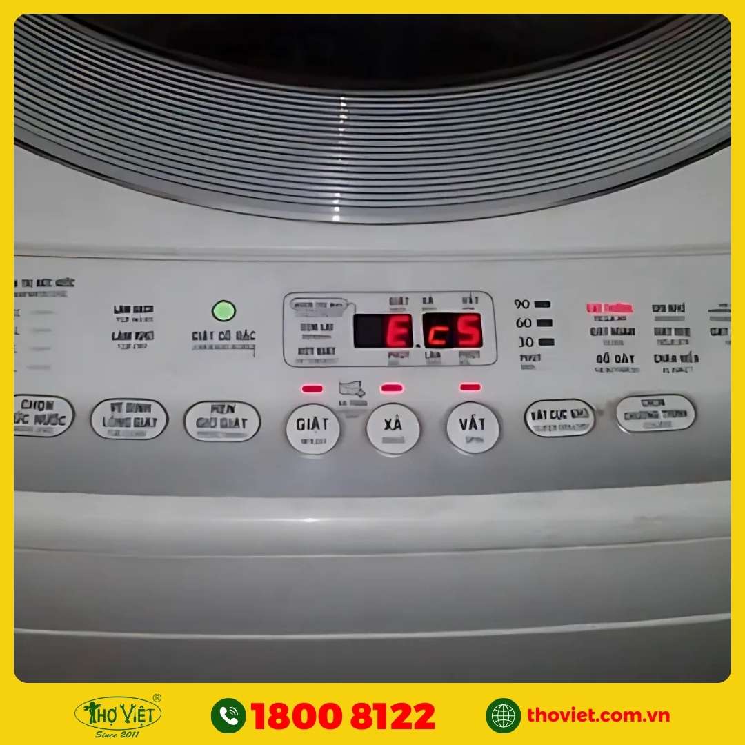Lỗi EC5 máy giặt Toshiba