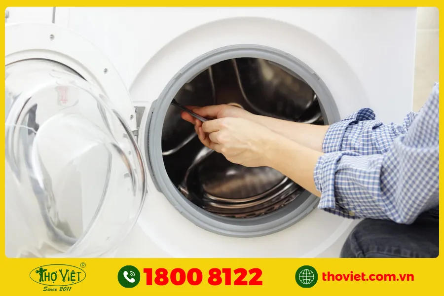 Lồng giặt máy giặt Sanyo bị kẹt