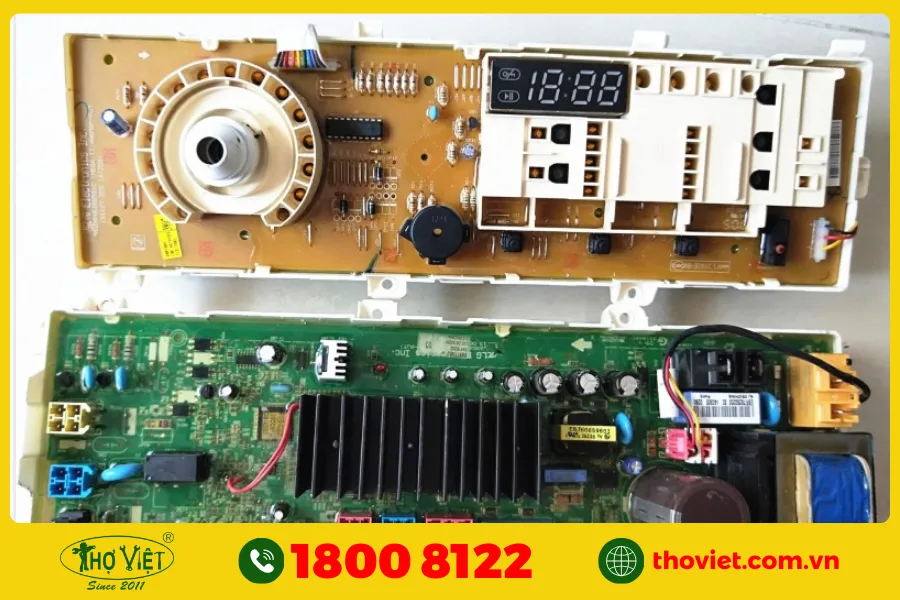 Lỗi board mạch máy giặt hiển thị lỗi U3