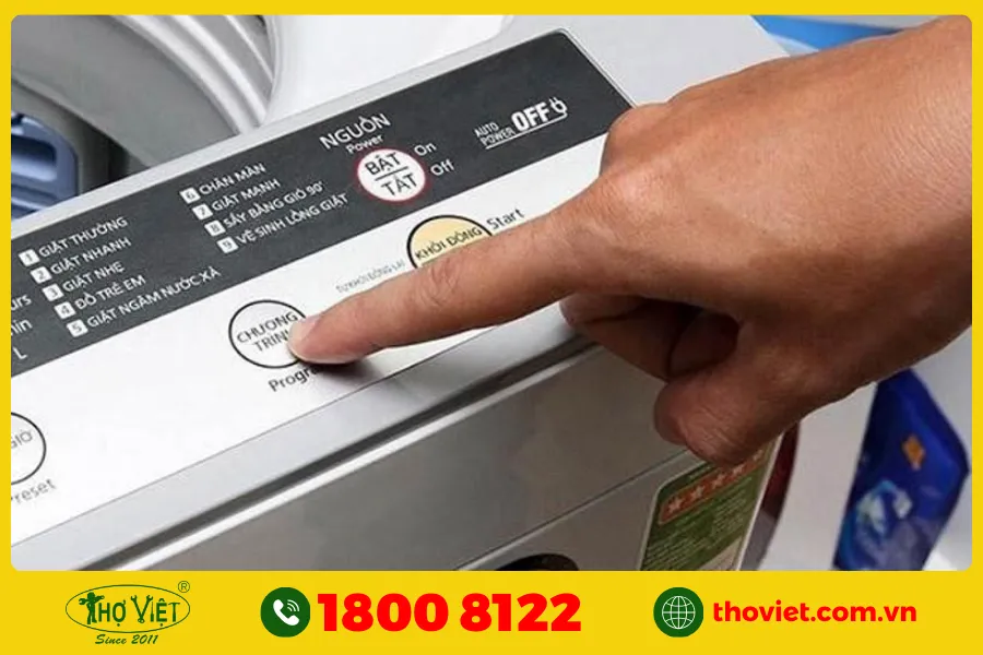 Lắp đặt máy giặt cẩn thận và chính xác