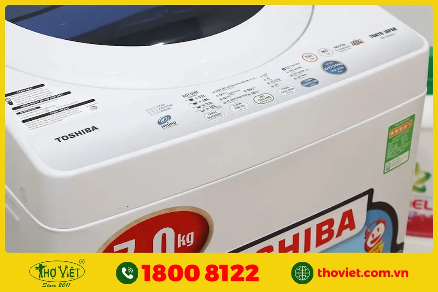 Bảng mã lỗi máy giặt Toshiba