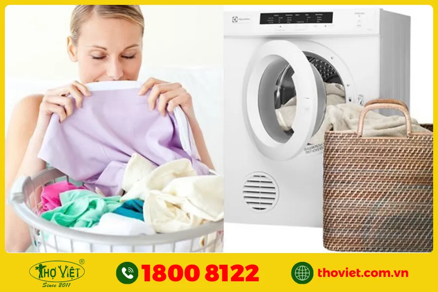 Lấy quần áo ra ngay khi giặt xong