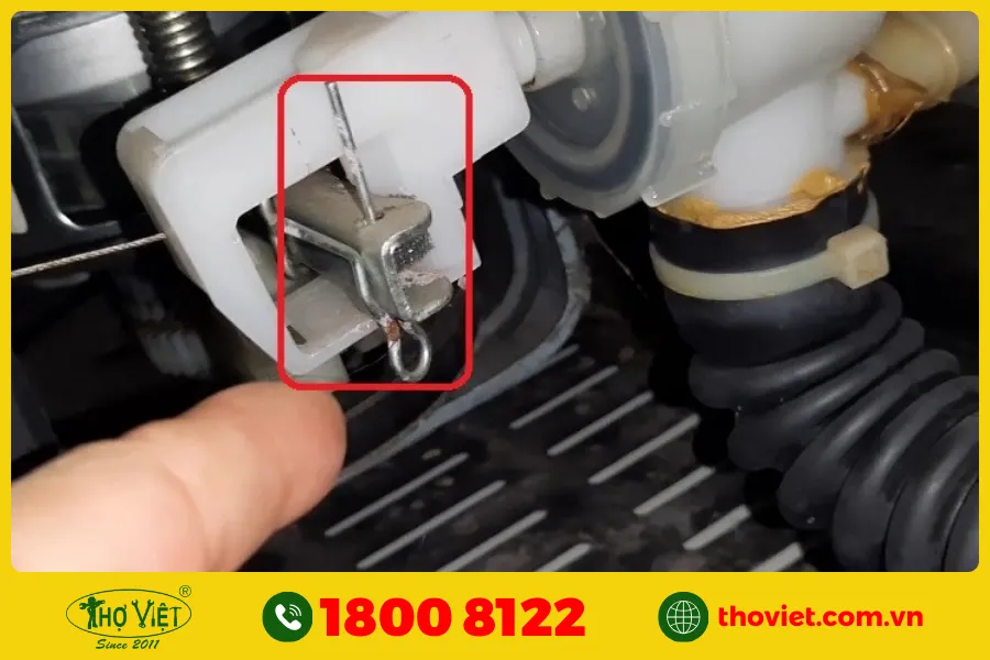 Motor nước bị hỏng