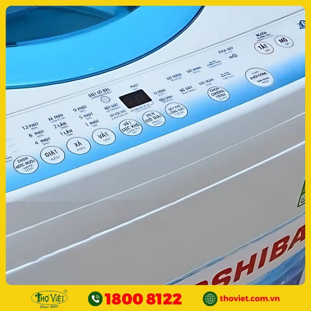 Nguyên nhân và cách khắc phục lỗi Eb máy giặt Toshiba