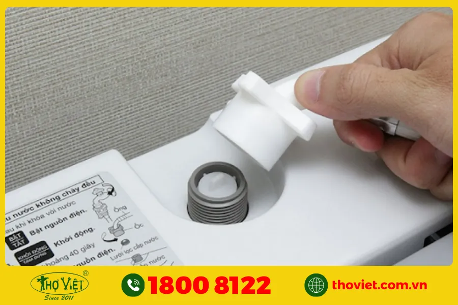 Máy giặt Aqua không cấp nước