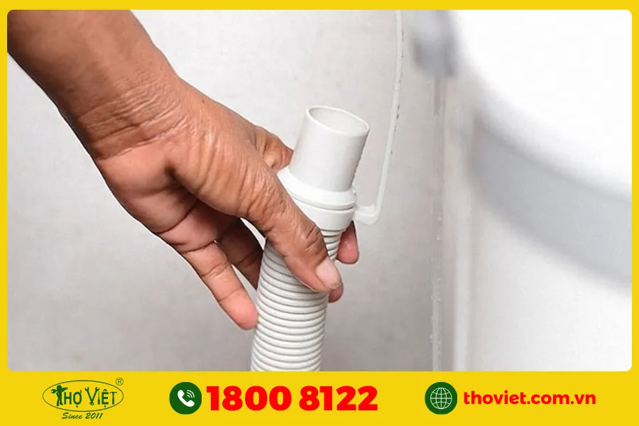 Máy giặt Aqua không xả nước