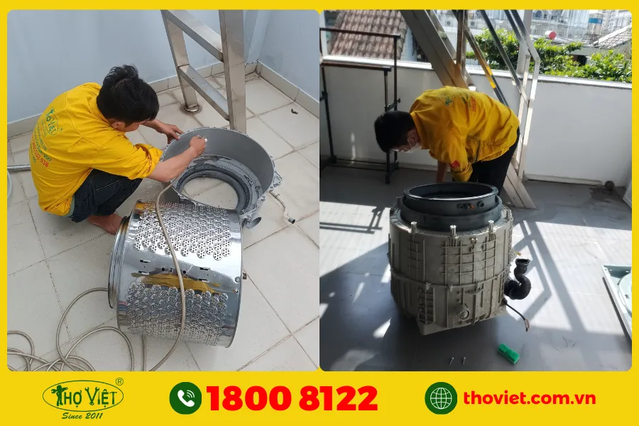 Giới thiệu dịch vụ sửa máy giặt Aqua - Thợ Việt