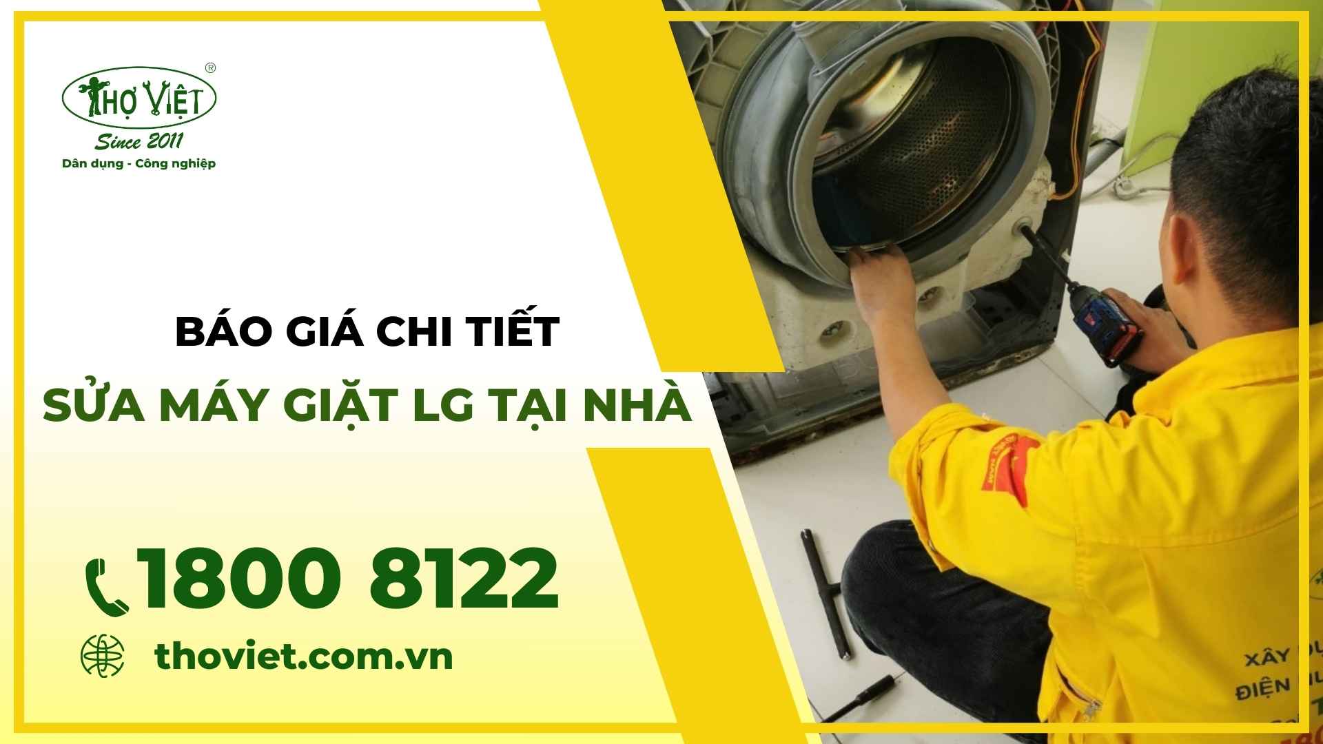 Sửa máy giặt LG