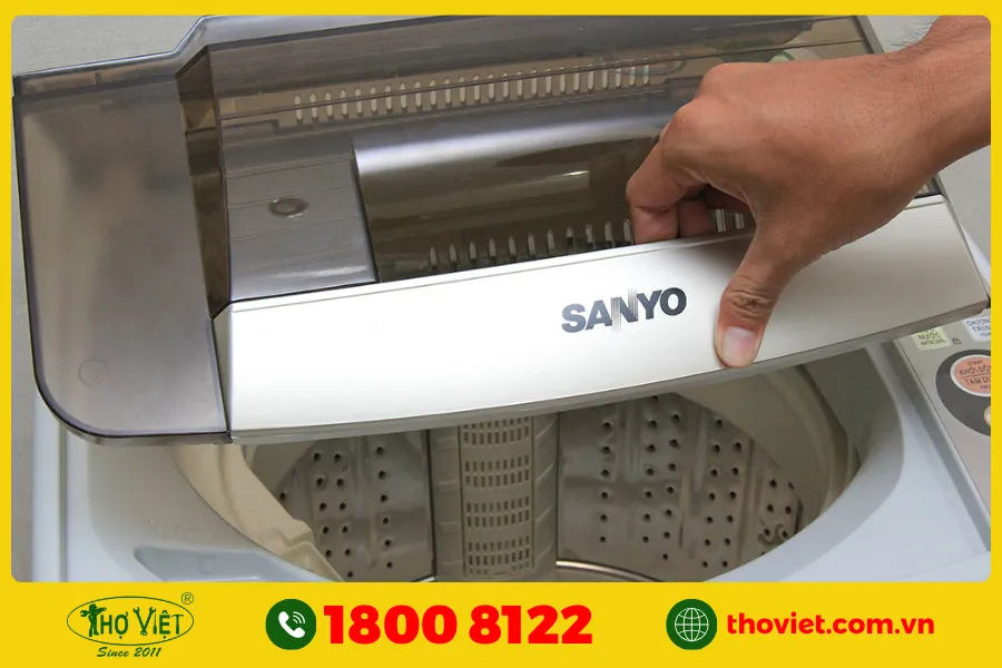 Máy giặt Sanyo không khởi động