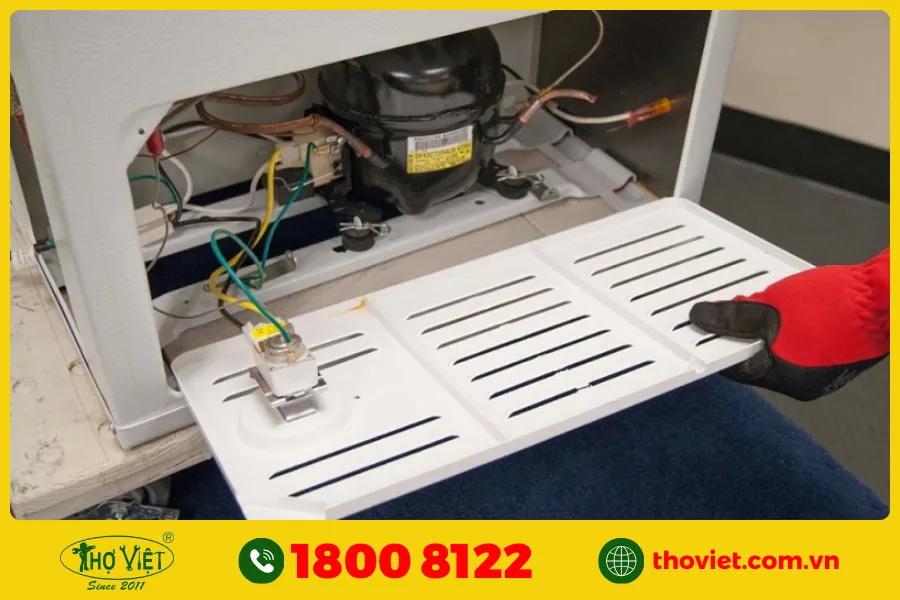 Quy trình sửa tủ lạnh Sanaky - Thợ Việt
