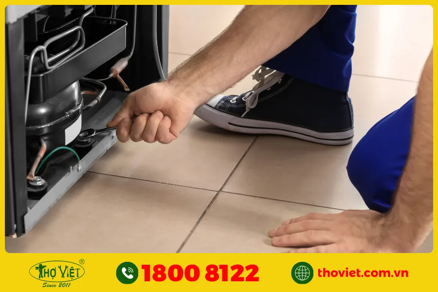 Quy trình sửa tủ lạnh tại Thủ Dầu Một - Thợ Việt