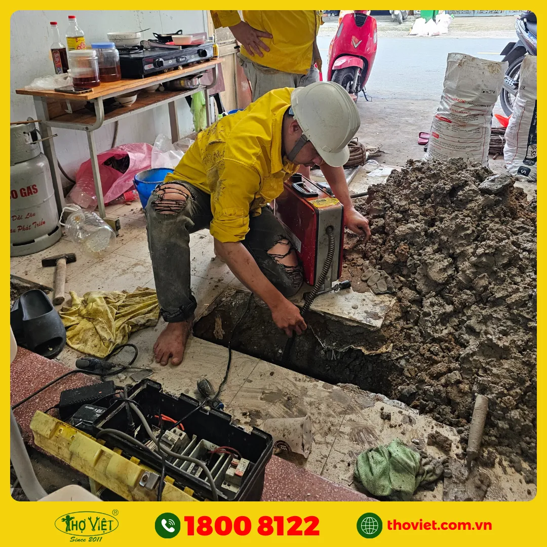 Tại sao, nên chọn Thợ Việt thi công cống nghẹt tại Thủ Dầu Một?