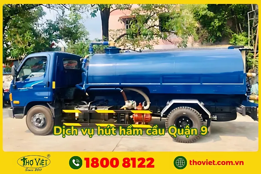 Giới thiệu dịch vụ hút hầm cầu tại quận 9