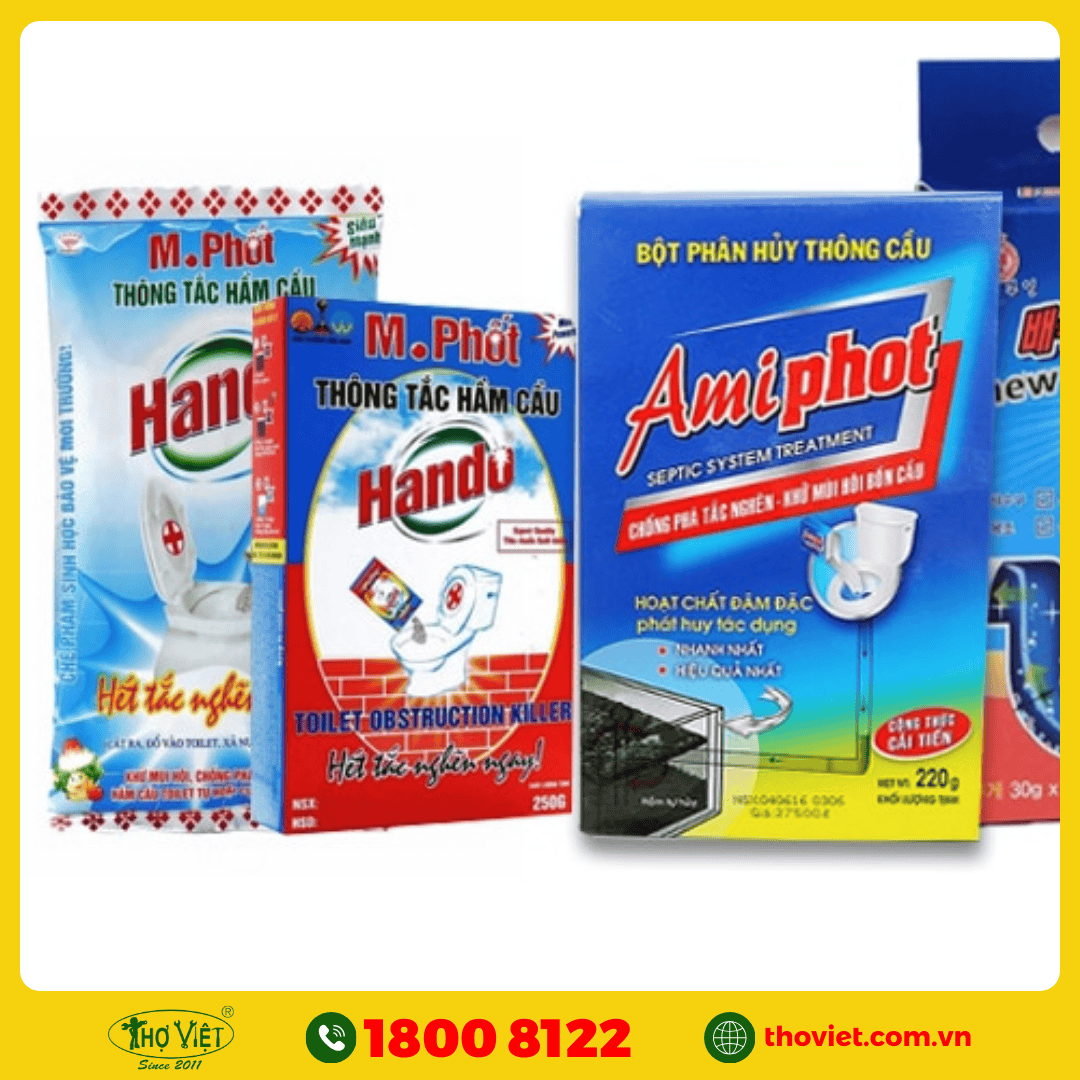 Bột thông bồn cầu là gì?