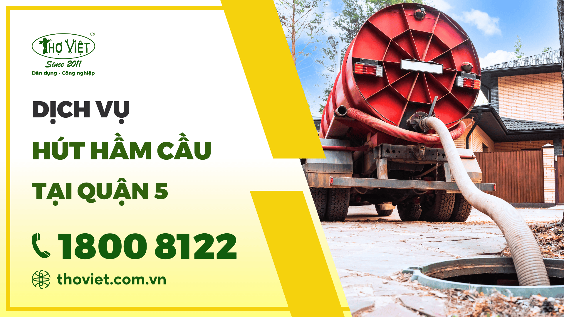 hút hầm cầu quận 5
