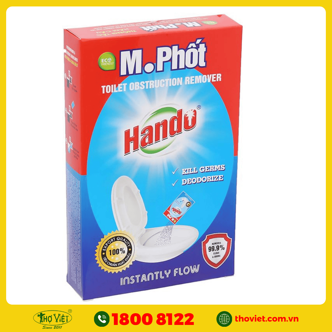 Lưu ý khi sử dụng bột thông bồn cầu để đảm bảo an toàn