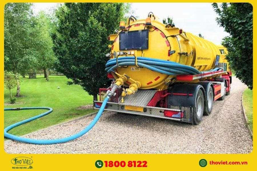 Dịch vụ hút hầm cầu quận Bình Tân