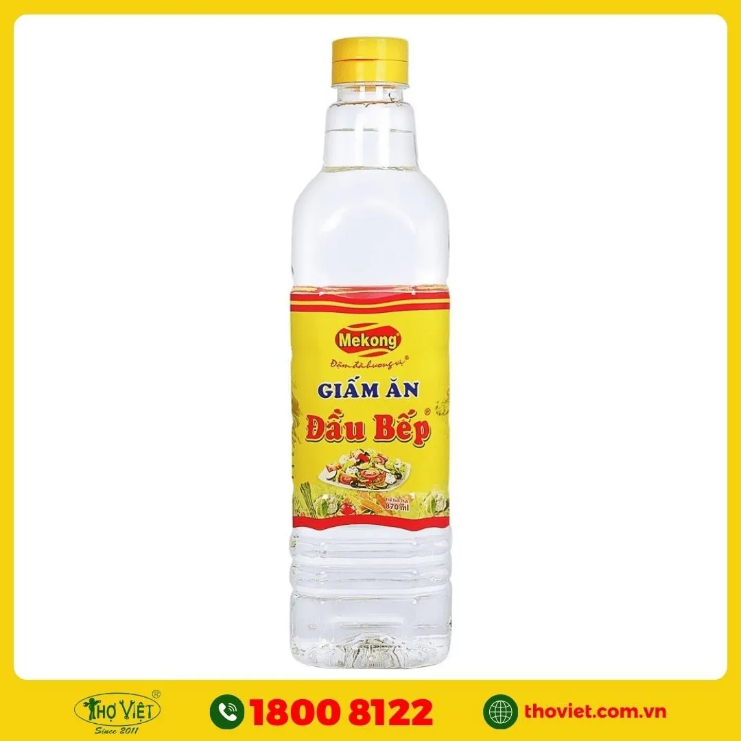 Tại sao giấm có thể thông cống?