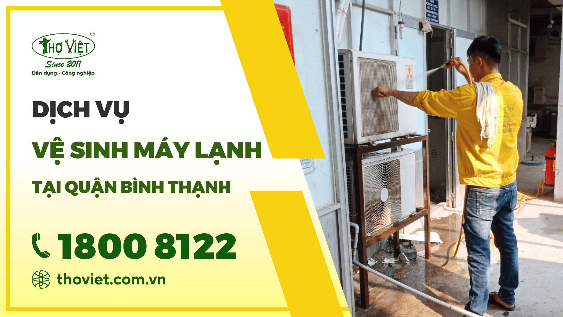 Vệ sinh máy lạnh quận Bình Thạnh bao nhiêu tiền?