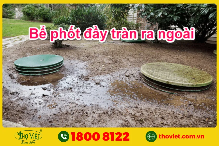 Hầm cầu bị đầy