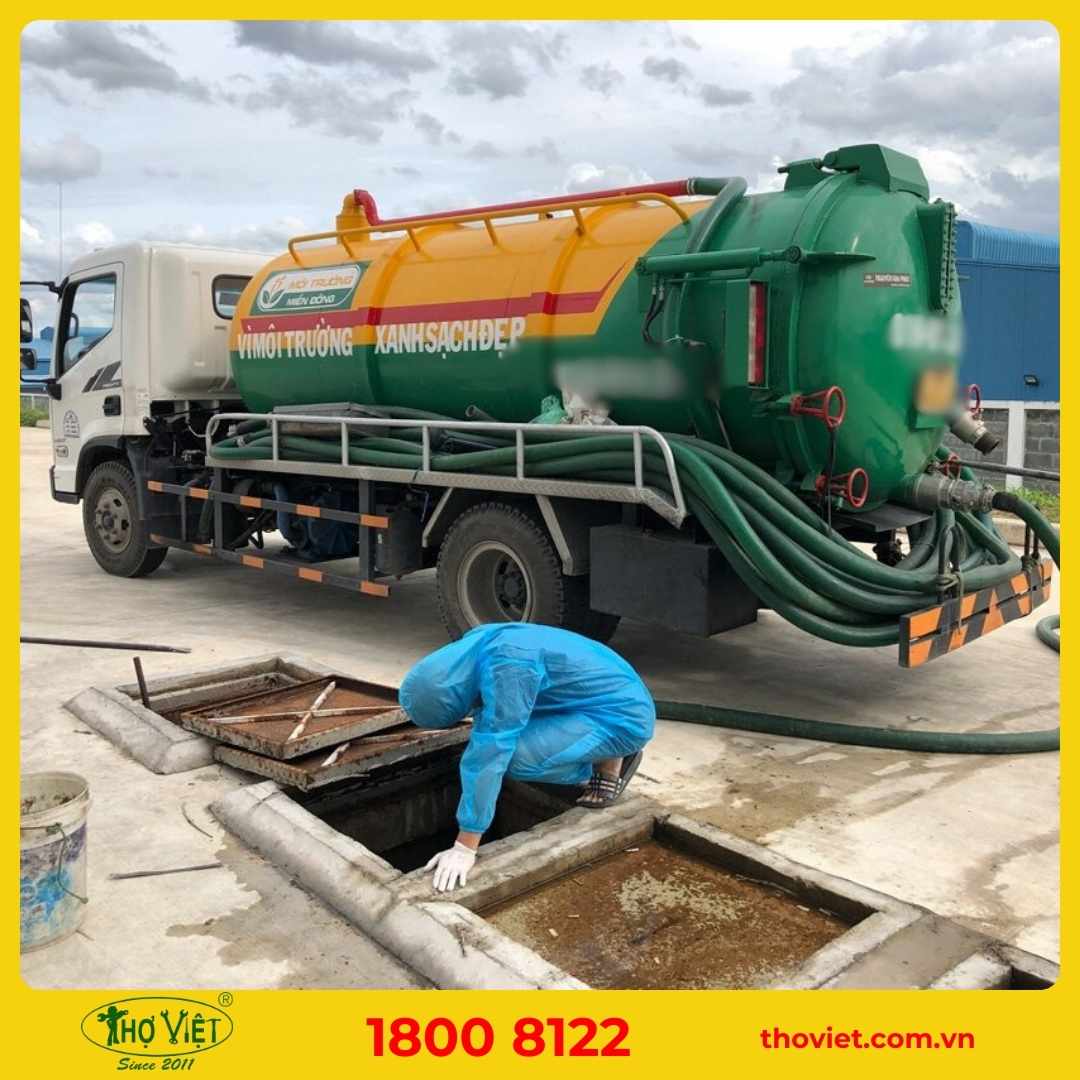 Cách hút hầm cầu tại nhà chân không