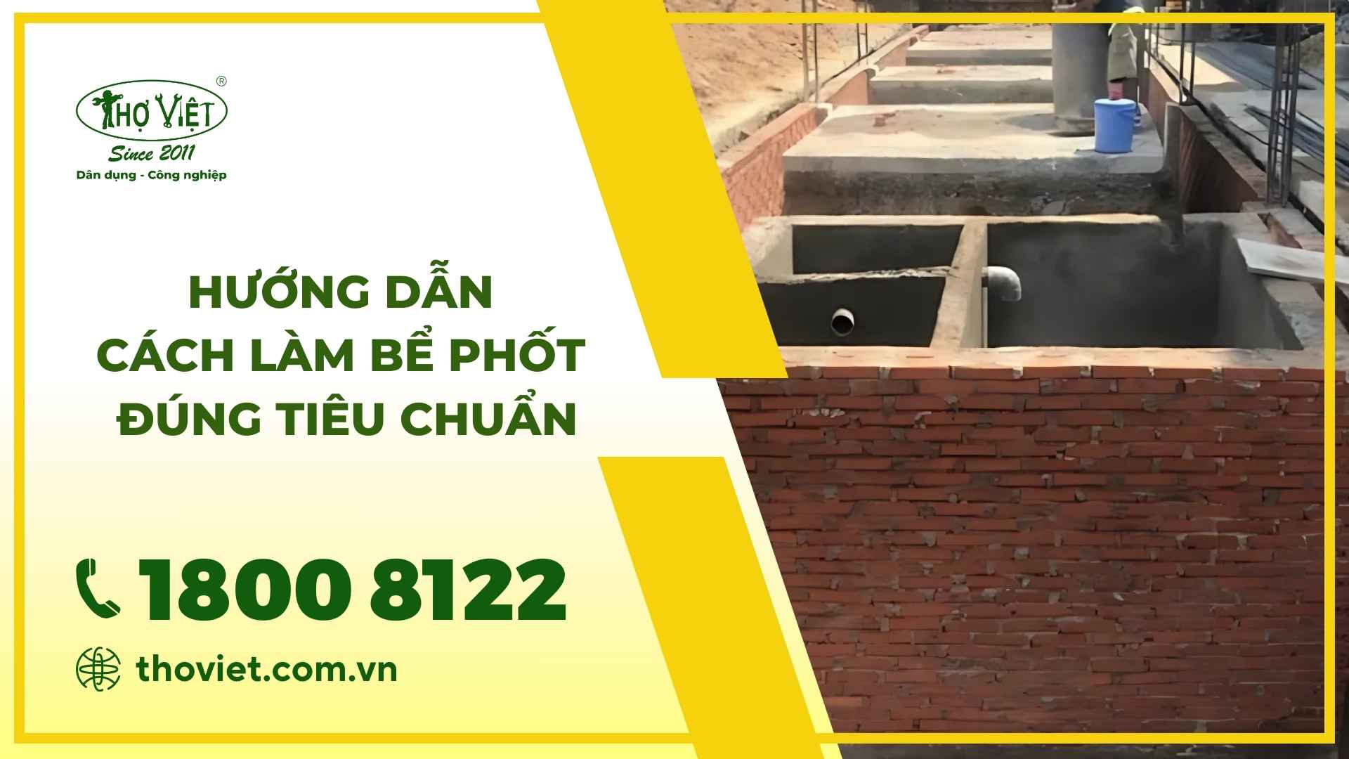 Cách làm bể phốt