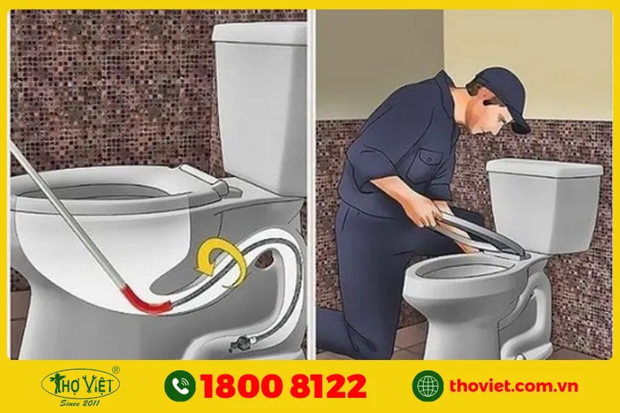 Hướng dẫn cách sử dụng dây thông cống lò xo hiệu quả
