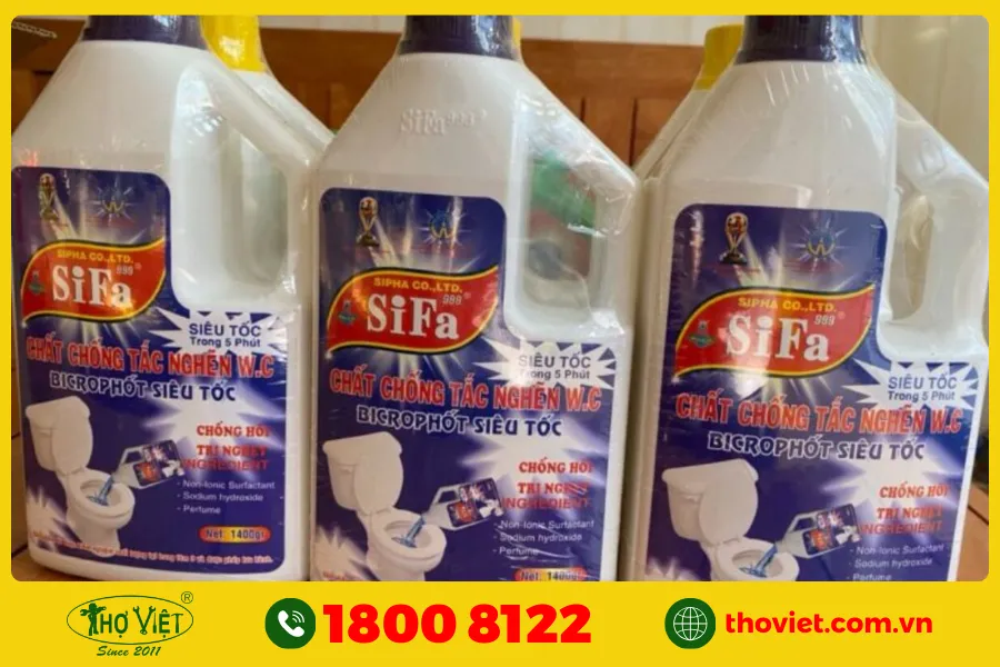Giới thiệu về nước thông cống Sifa