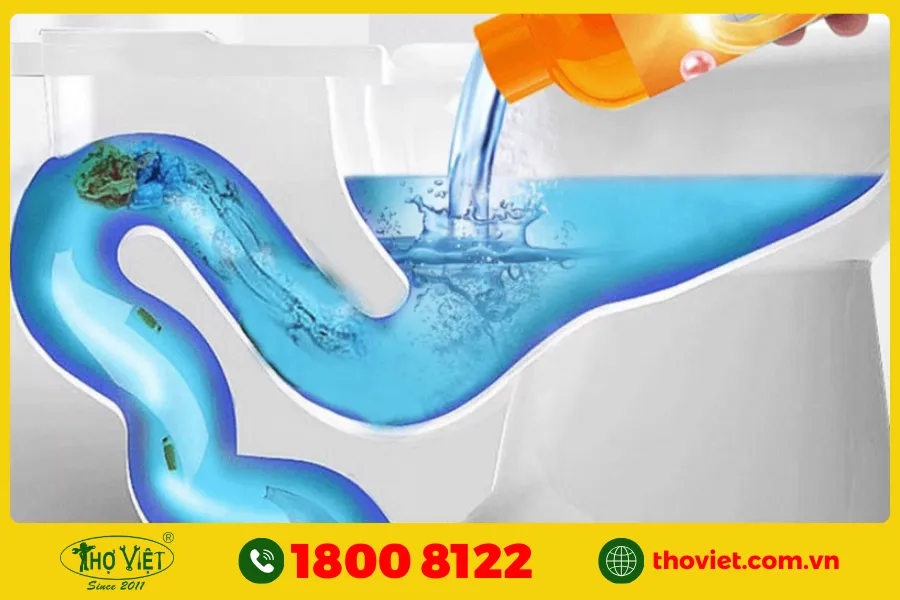 Một số lưu ý khi sử dụng nước thông cống Sifa