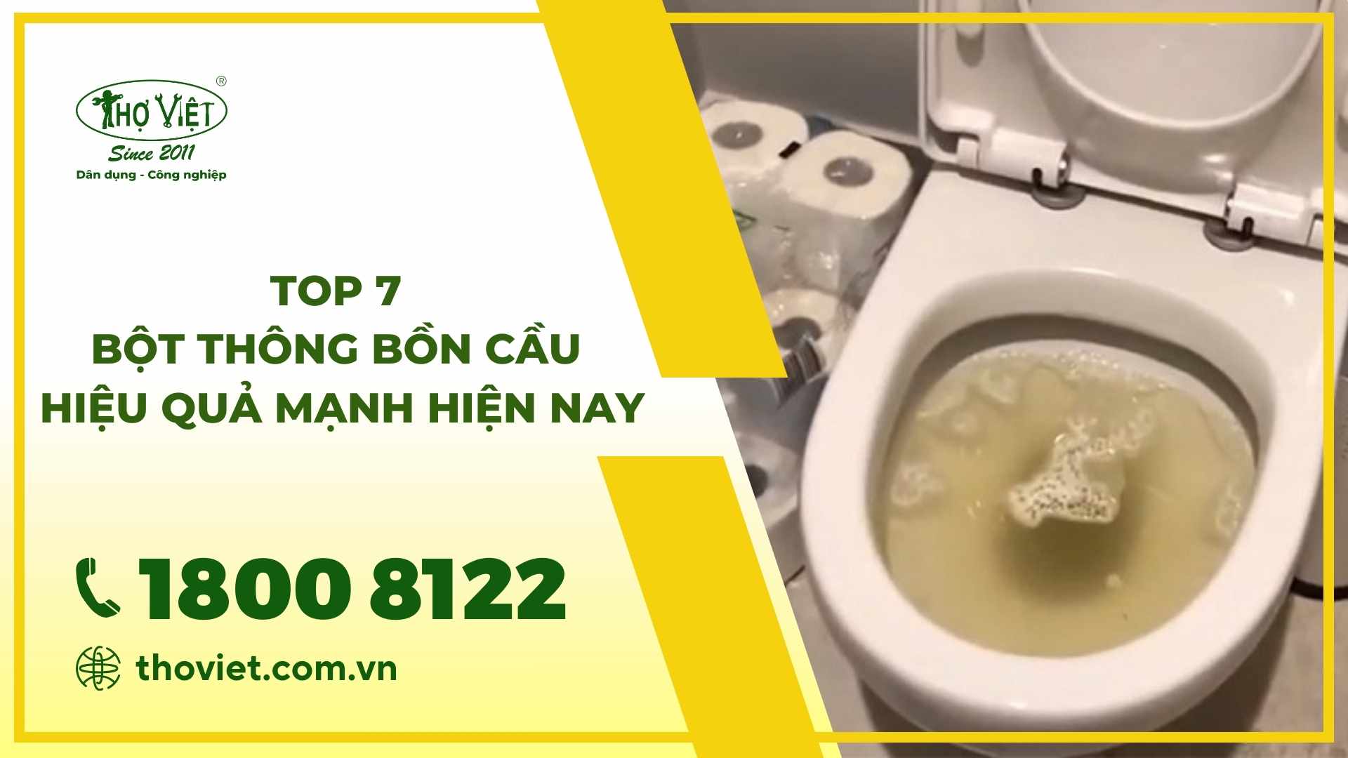 Bột thông bồn cầu