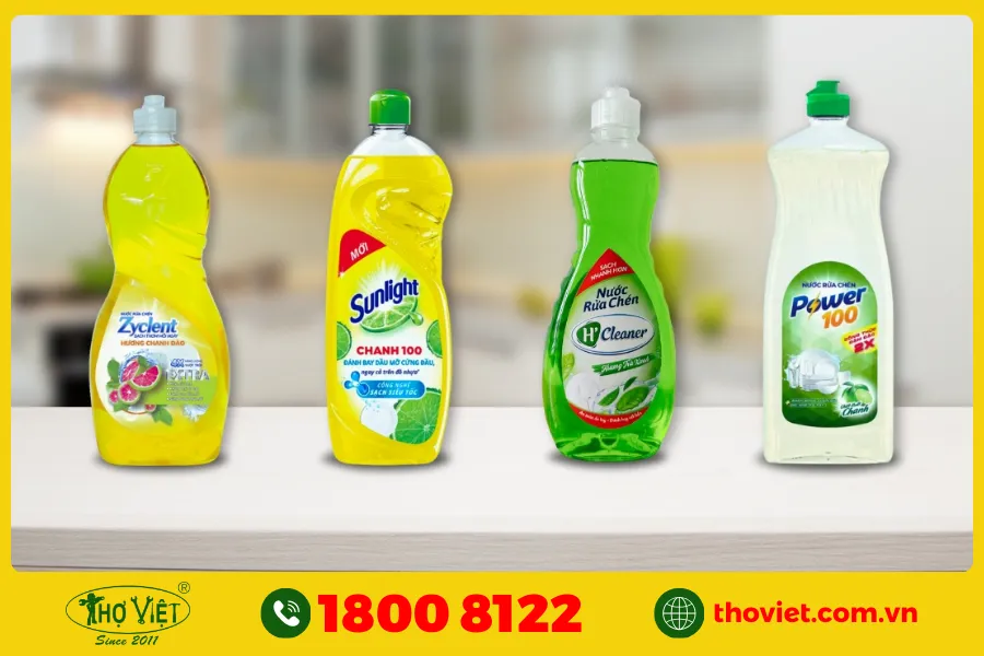 Chọn nước rửa chén phù hợp