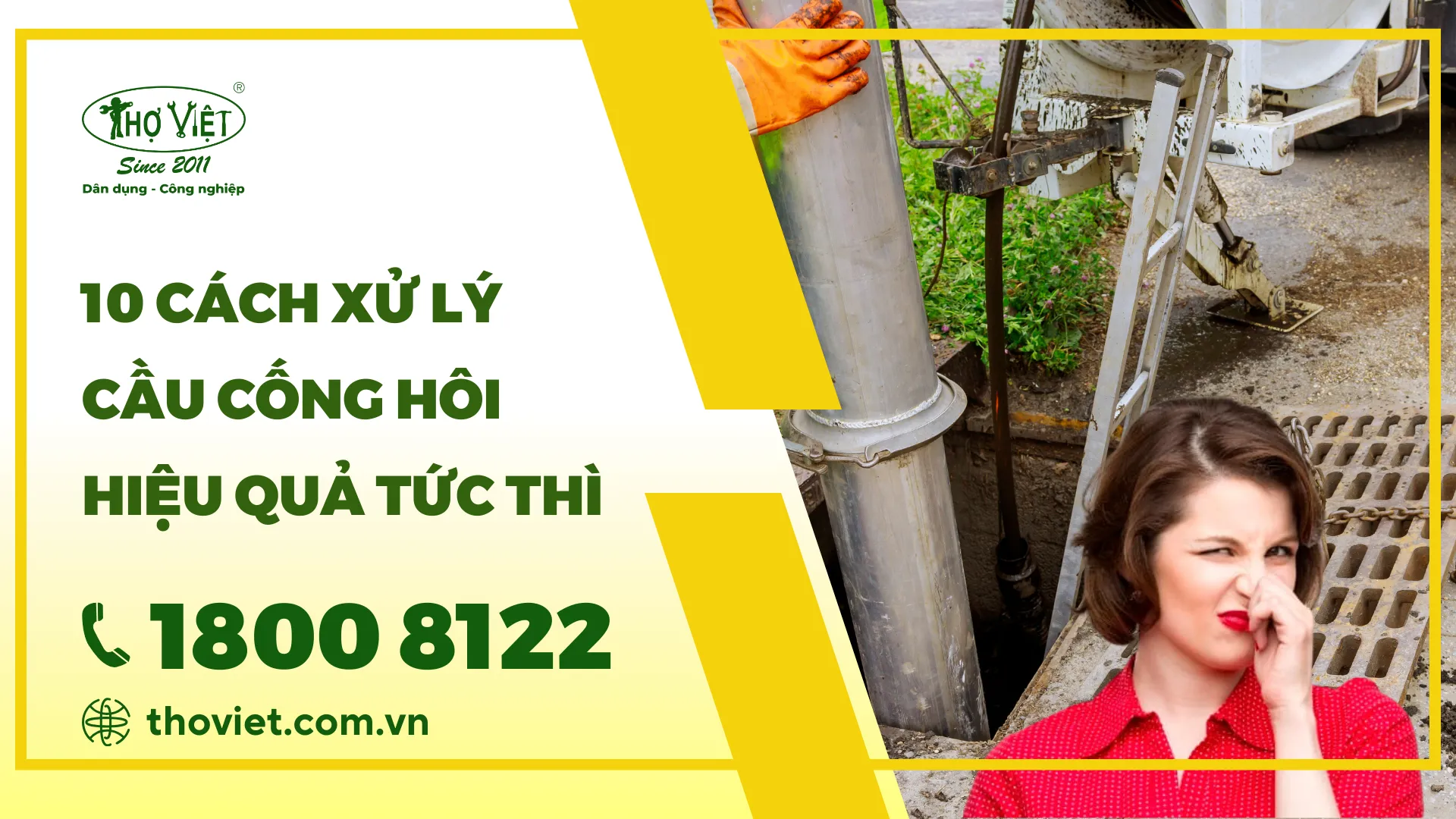10 Cách xử lý cầu cống hôi hiệu quả tức thì