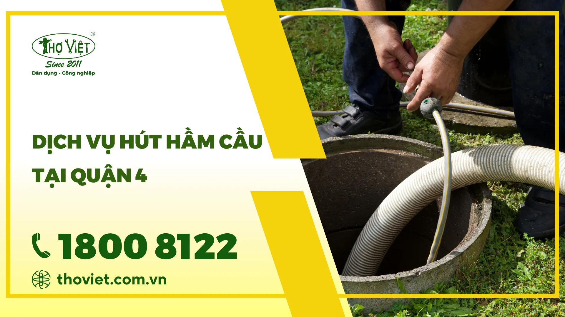 hút hầm cầu quận 4