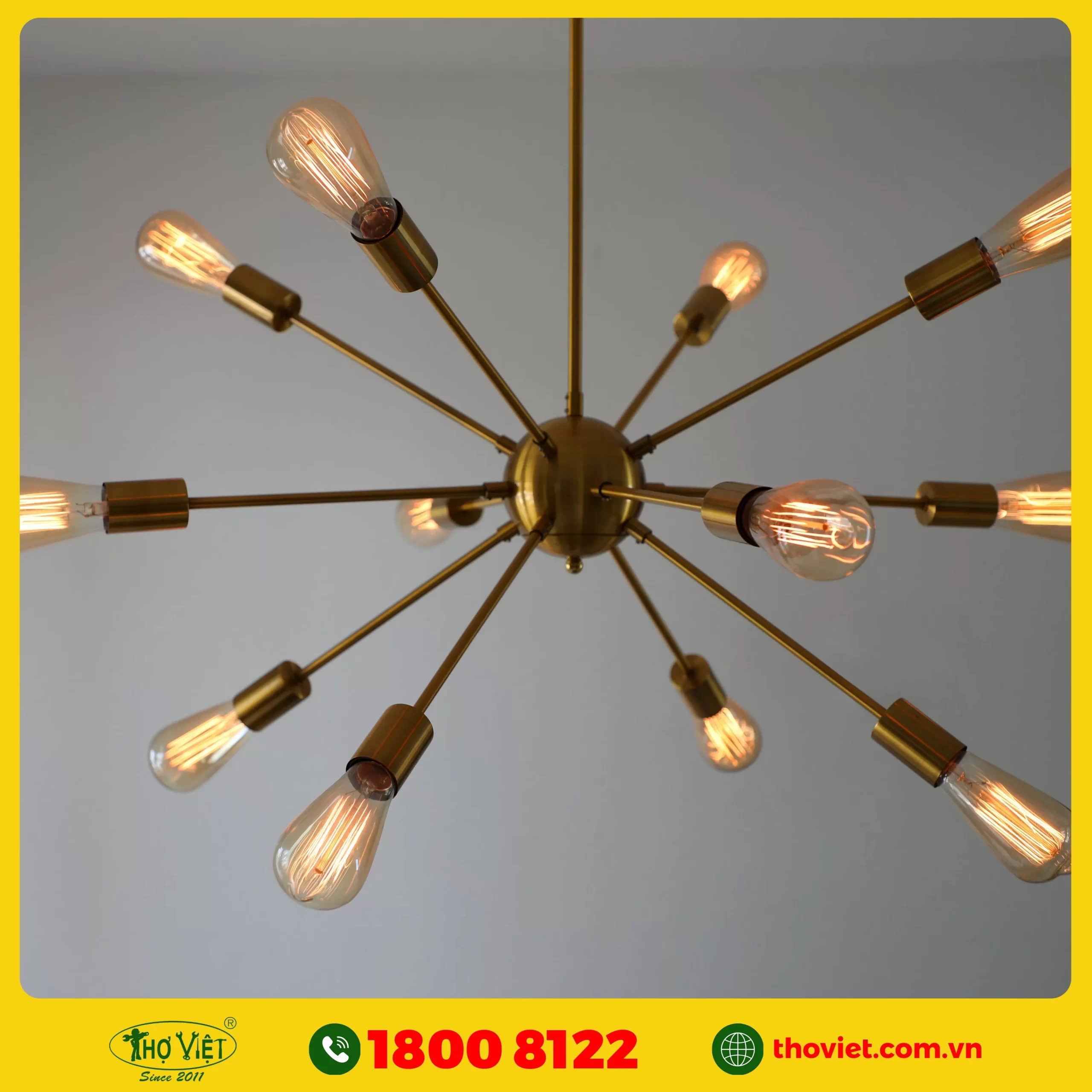 dịch vụ lắp đèn trang trí