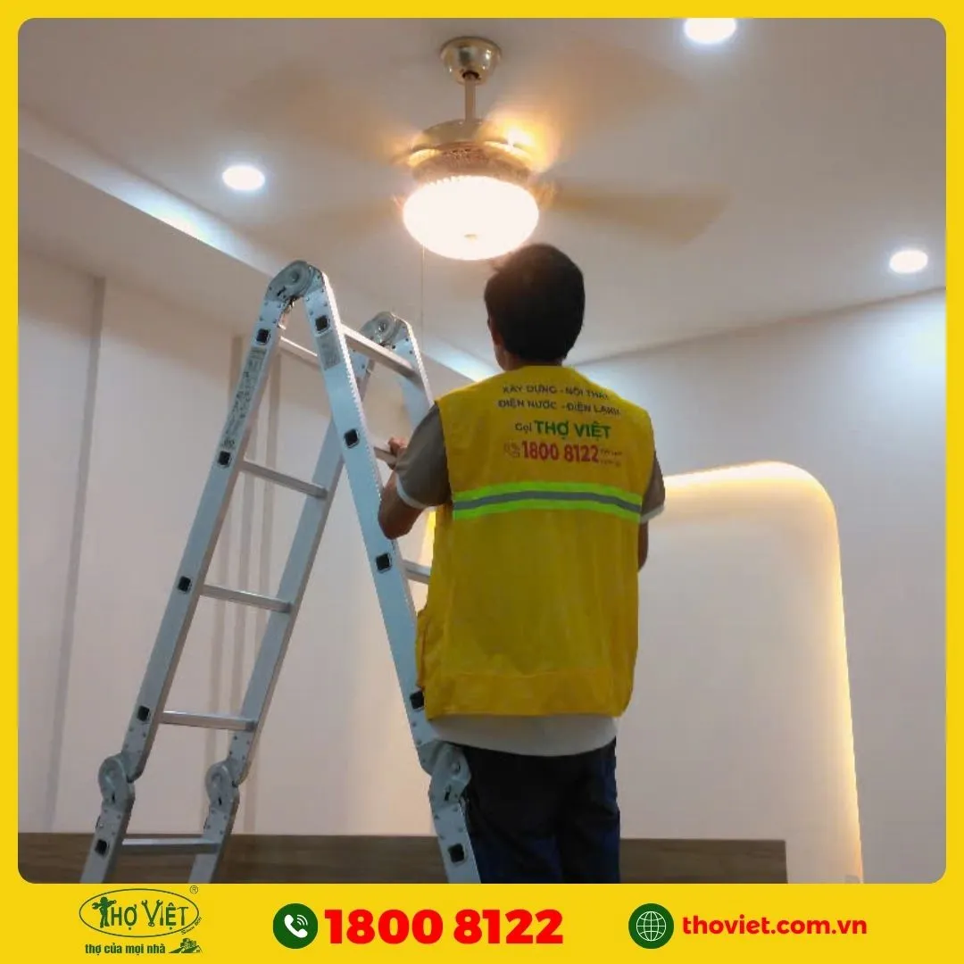 Giới thiệu dịch vụ lắp quạt trần tại Nhà Bè