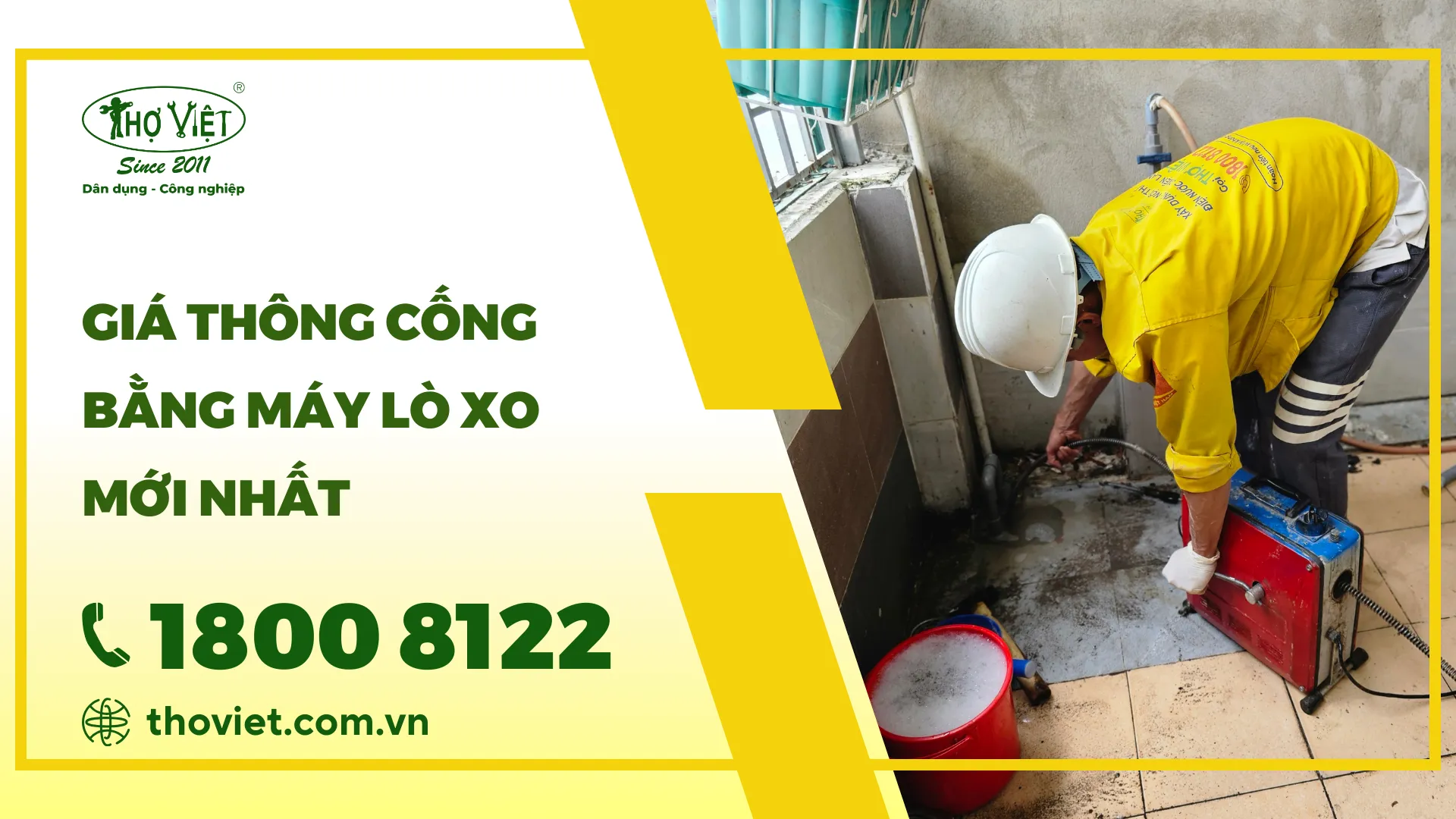 Giá thông cống bằng máy lò xo mới nhất [thangnam]
