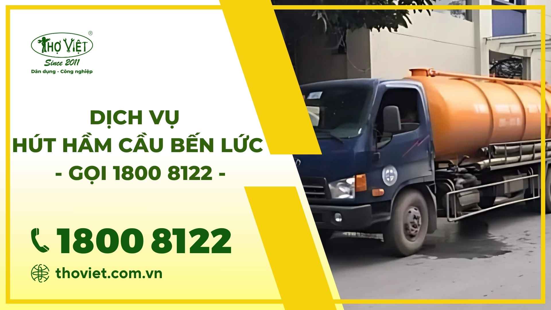 Hút hầm cầu Bến Lức