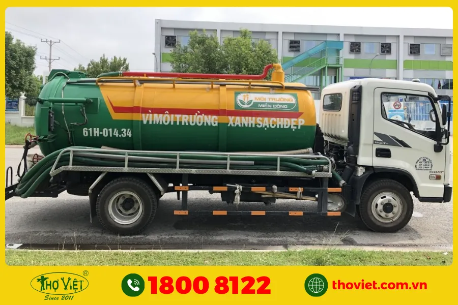 Giới thiệu dịch vụ hút hầm cầu tại Bình Dương