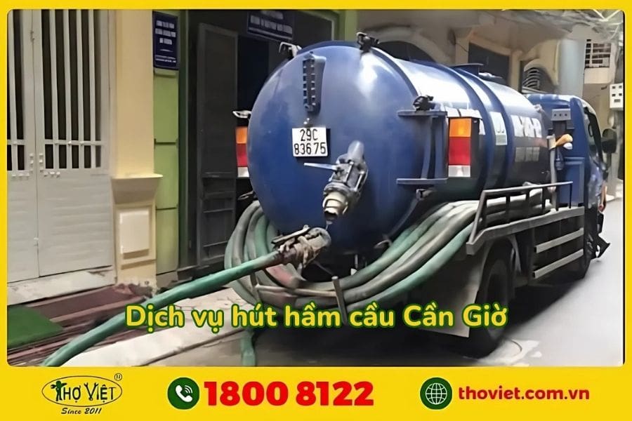 Hút hầm cầu Cần Giờ