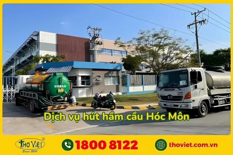 Giới thiệu dịch vụ hút hầm cầu tại Hóc Môn