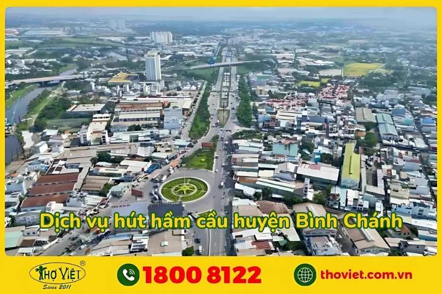 Dịch vụ hút hầm cầu huyện Bình Chánh